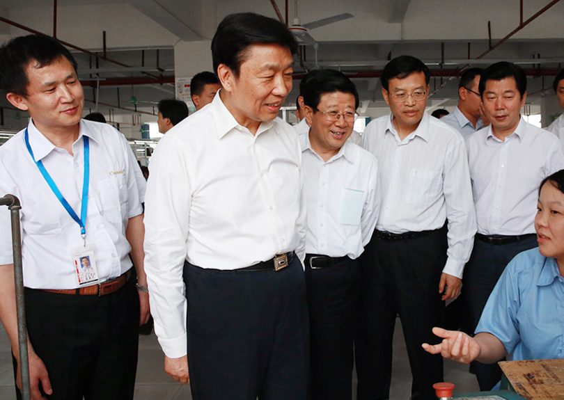 李源潮在金年会-金年会·jinnian调研纪实